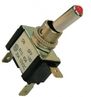 ON/OFF TOGGLE SWITCH WITH LED 20 AMP 12 V